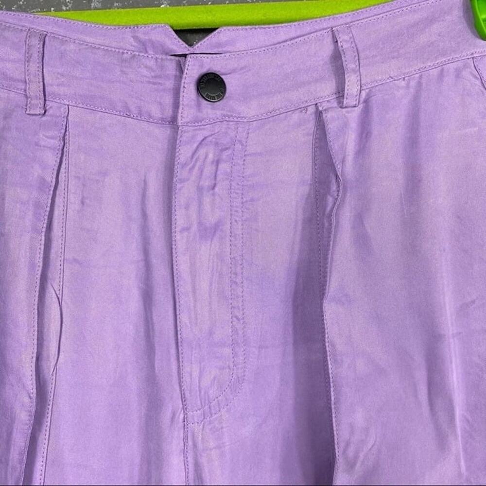 LF the Brand Lilac Purple Urban Cargo Pants Size 6 Lightweight Utility New - Picture 6 of 11